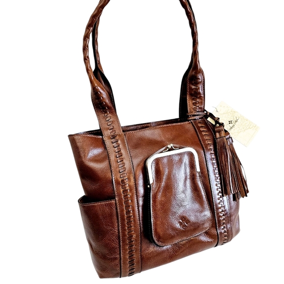 Patricia Nash Molise Frame Pocket Tote Bag - Picture 6 of 15